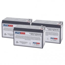 017-080-XX Alpha Technologies 5000E Set of 4 UPS Replacement Batteries 