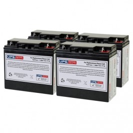 This is an AJC Brand Replacement Best Power LI 720 BAT-0062 12V 8Ah UPS Battery 