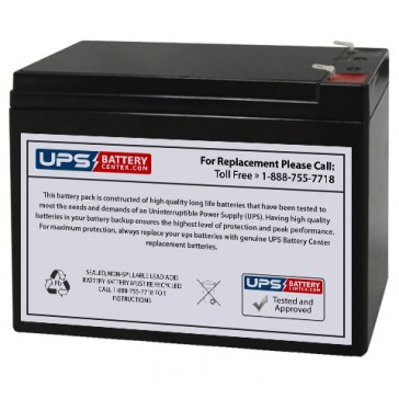 Plus Power PP12-10S F2 12V 10Ah Battery