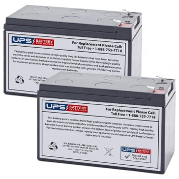 Astro-Med Super 8 Recorder Medical Batteries - Set of 2
