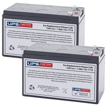 Altronix SMP10PM12P16 12V 7.2Ah Batteries