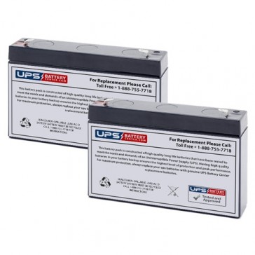 Emergi-Lite/Kaufel 002162 Batteries