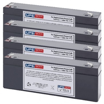 Clary I1250VA Compatible Replacement Battery Set