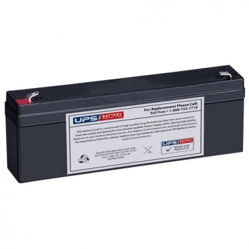 CooPower 12V 2.3Ah CP12-2.3 Battery with F1 Terminals