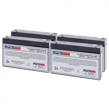 CyberPower RB0670X4 Compatible Replacement Battery Set