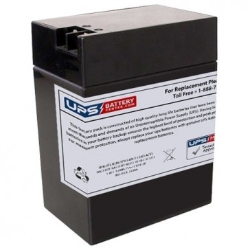 Discover 6V 14Ah D6140T Battery with +F2 -F1 Terminals