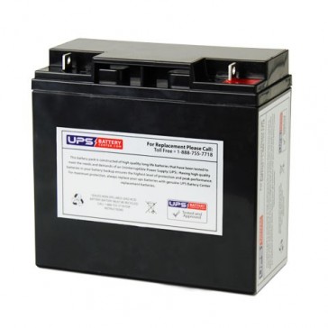 Gaston 12V 18Ah GT12-18HR Battery with F3 Terminals