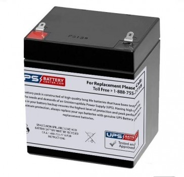 Interstate 12V 4.5Ah SLA1311 Battery with F1 Terminals