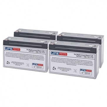 Middle Atlantic Select Series UPS 1000VA UPS-S1000R Compatible Replacement Battery Set