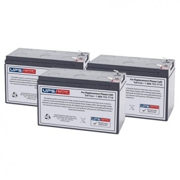 Minuteman PRO1500RT Compatible Replacement Battery Set