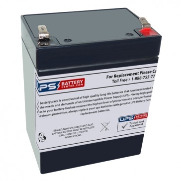 New Power NS12-2.9 12V 2.9Ah Battery with F1 Terminals - Right Side (+)