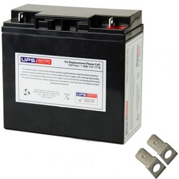 PT18-12-F2 - Powertron 12V 18Ah F2 Replacement Battery