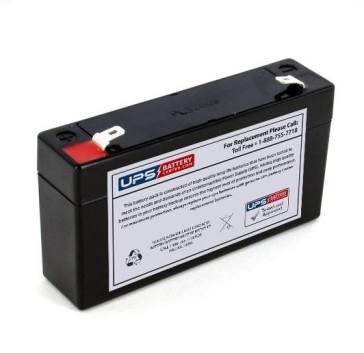 RED DOT 6V 1.2Ah DD 06012 Battery with F1 Terminals