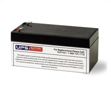 Technacell 12V 3.2Ah EP1226 Battery with F1 Terminals