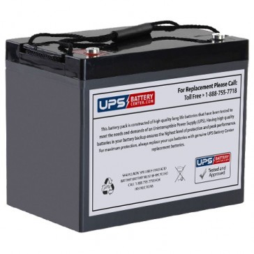 Universal 12V 90Ah UB12900 Battery with M6 Insert Terminals