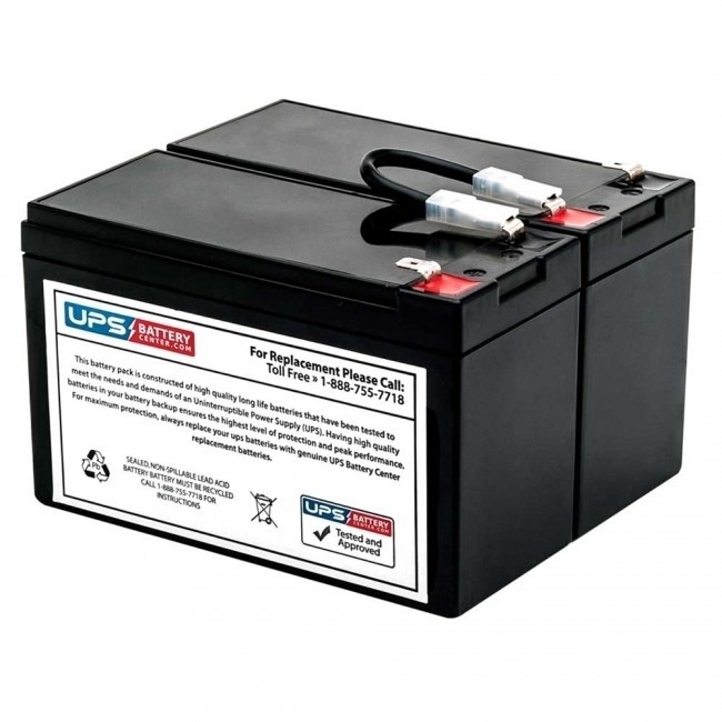 APC Back-UPS 1400VA BX1400U-MS Replacement Battery Pack - 100% Compatible