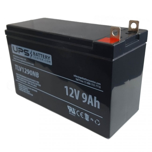 YD-9-12 (12V9Ah) 12V 9Ah Nut & Bolt Terminals for Generator Replacement  Battery