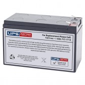 TLV1270F1 - 12V 7Ah Sealed Lead Acid Battery with F1 Terminals