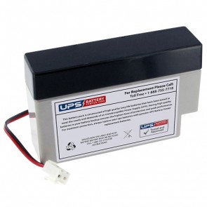 12V 0.8Ah Home Alarm Battery with J2/JST Terminals
