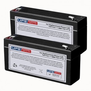 Cutter Medical Dependa Flo Volumetric Infusion Pump 888 Batteries - Set of 2