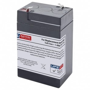 Astralite EU-HD-12/24 6V 5Ah Battery with F1 Terminals