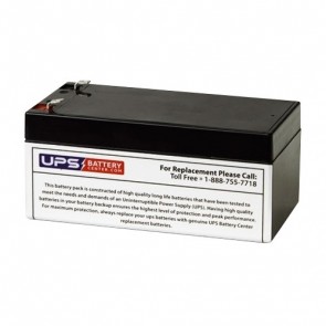 Axyl 12V 3.2Ah AXB1230 Replacement Battery with F1 Terminals