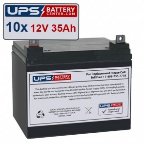 Best Power FERRUPS FD 10KVA Compatible Battery Set