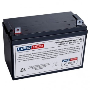 CooPower 12V 100Ah CP12-100 Battery with NB Terminals