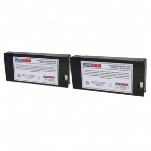 Criticare Systems Poet Plus 8100 (83278B001) 12V 2Ah Medical Batteries with PC Terminals