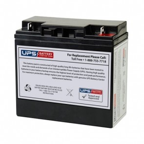 Double Tech 12V 20Ah DBD12-20 Battery with F3 Terminals