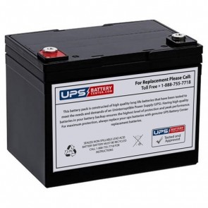 Drypower 12V 34Ah 12SB34C Battery with F9 Terminals