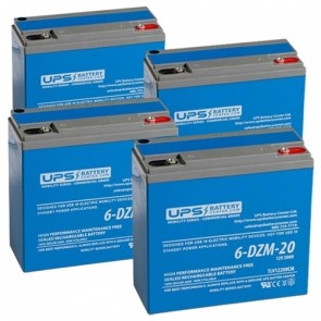 ET-4-Classic with Roof 48V 20Ah Battery Set