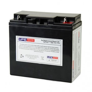 FirstPower FP12180L 12V 18Ah Battery with F3 - Nut & Bolt Terminals
