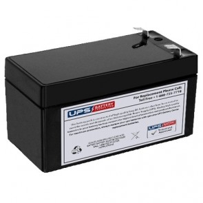 GFX 12V 1.2Ah NP1.2-12 Battery with F1 Terminals