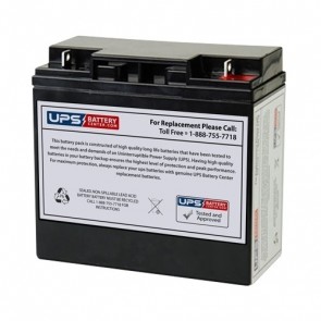 Green Cell 12V 20Ah AGM10 Replacement Battery with F3 Terminals