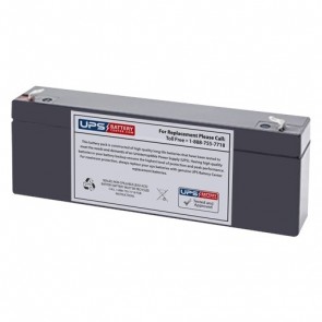 Haijiu 12V 2.6Ah HG-2.6-12 Replacement Battery with F1 Terminals