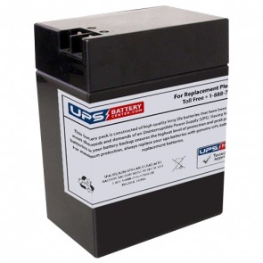 12-273 - Hubbell 6V 13Ah Replacement Battery
