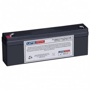 IDEALPOWER ELA-12V-2.2AH 12V 2.3Ah Replacement Battery with F1 Terminals