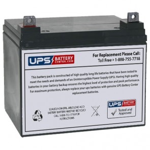 LCB 12V 33Ah UP12280W Battery with NB Terminals