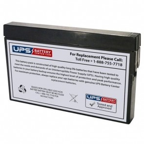 Litton ELD 320 Defibrillator 12V 2Ah Medical Battery