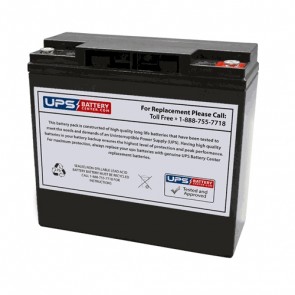 LONG WP18-12N 12V 18Ah Battery with M5 Terminals
