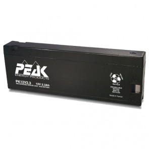 PK12V2.3PC Peak Energy 12V 2.3Ah Battery