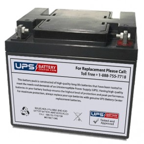 Haze 12V 45Ah HZB12-44 Replacement Battery with NB Terminals
