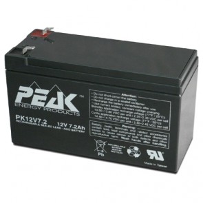  PK12V7.2F1 Peak Energy 12V 7.2Ah Battery