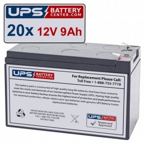 Powerware PW9125-5000g Compatible Replacement Battery Set