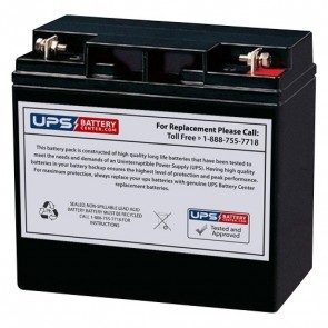 Raion Power 12V 22Ah RG12220FP Replacement Battery with F3 Terminals