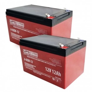 Rascal 140T (2) 12V 12Ah Replacement Batteries