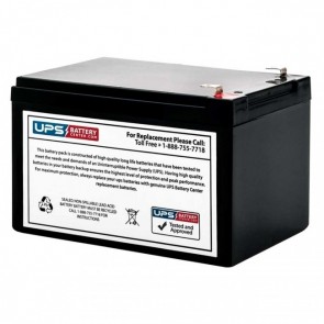 Valen Topin 12V 12Ah 12 TP 12 Battery with F2 Terminals