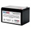 CSB GP12110F2 12V 12Ah Battery with F2 Terminals