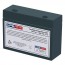 DataLex 12V 5.5Ah NP5.5-12R Battery with Recessed Terminals